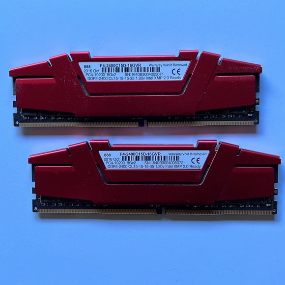 G.Skill Ripjaws V Series 16GB (2 x 8GB) 288-Pin SDRAM (PC4-24000) DDR4 - Picture 10 of 10